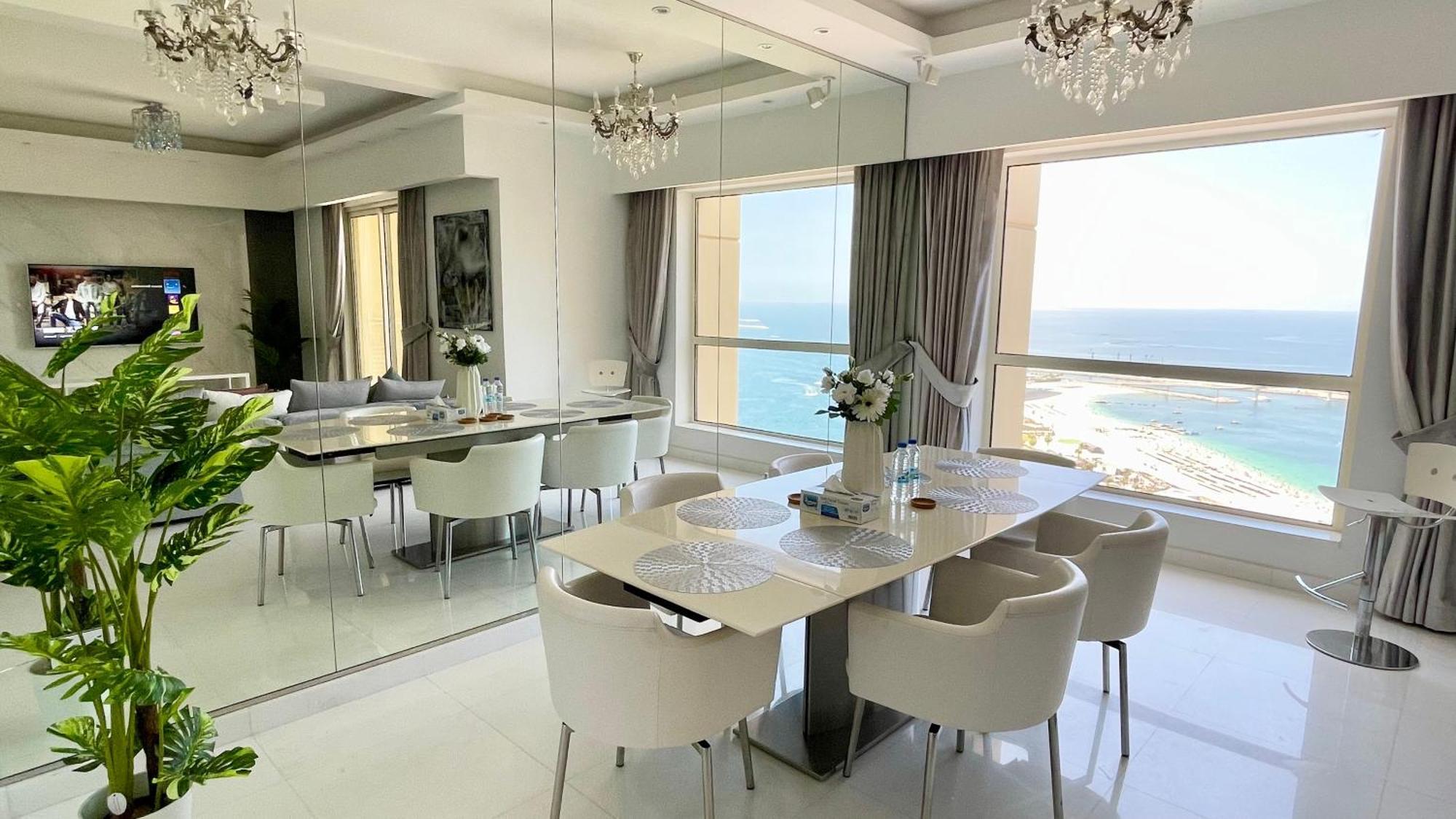 Jbr Beachfront Luxe Apartment All Rooms Sea Facing Ντουμπάι Εξωτερικό φωτογραφία